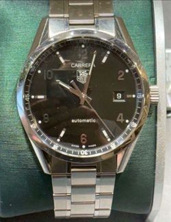 Tag Heuer Carrera Calibre 5 Mens Watch Automatic in Excellent  Cond WV211B 39mm