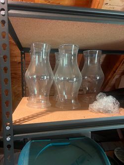 Glass Hurricane Candle covers