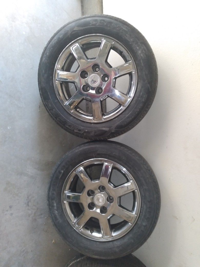 OEM Cadillac Rims And Tires