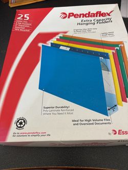Extra Capacity Hanging File folders (13 count)