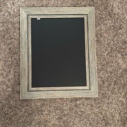 Framed Chalkboard – 17.5” x 14.5” – Wall Decor
