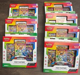 Pokemon First Partner Illustration Collection Series