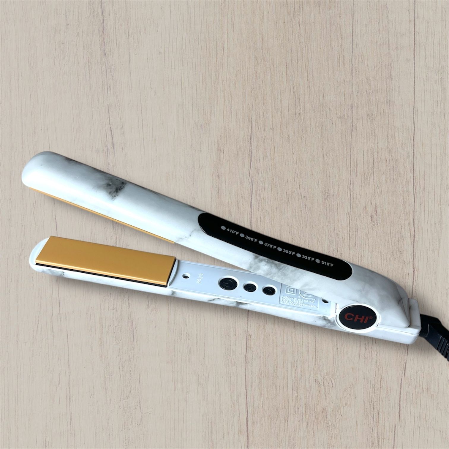 CHI marble flat iron