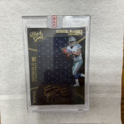 Ezekiel Elliott Rookie / Patch / Auto #d 225