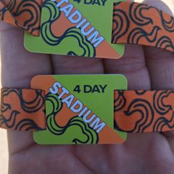 Sonic Temple 4 Day Wristbands @ Venue NOW
