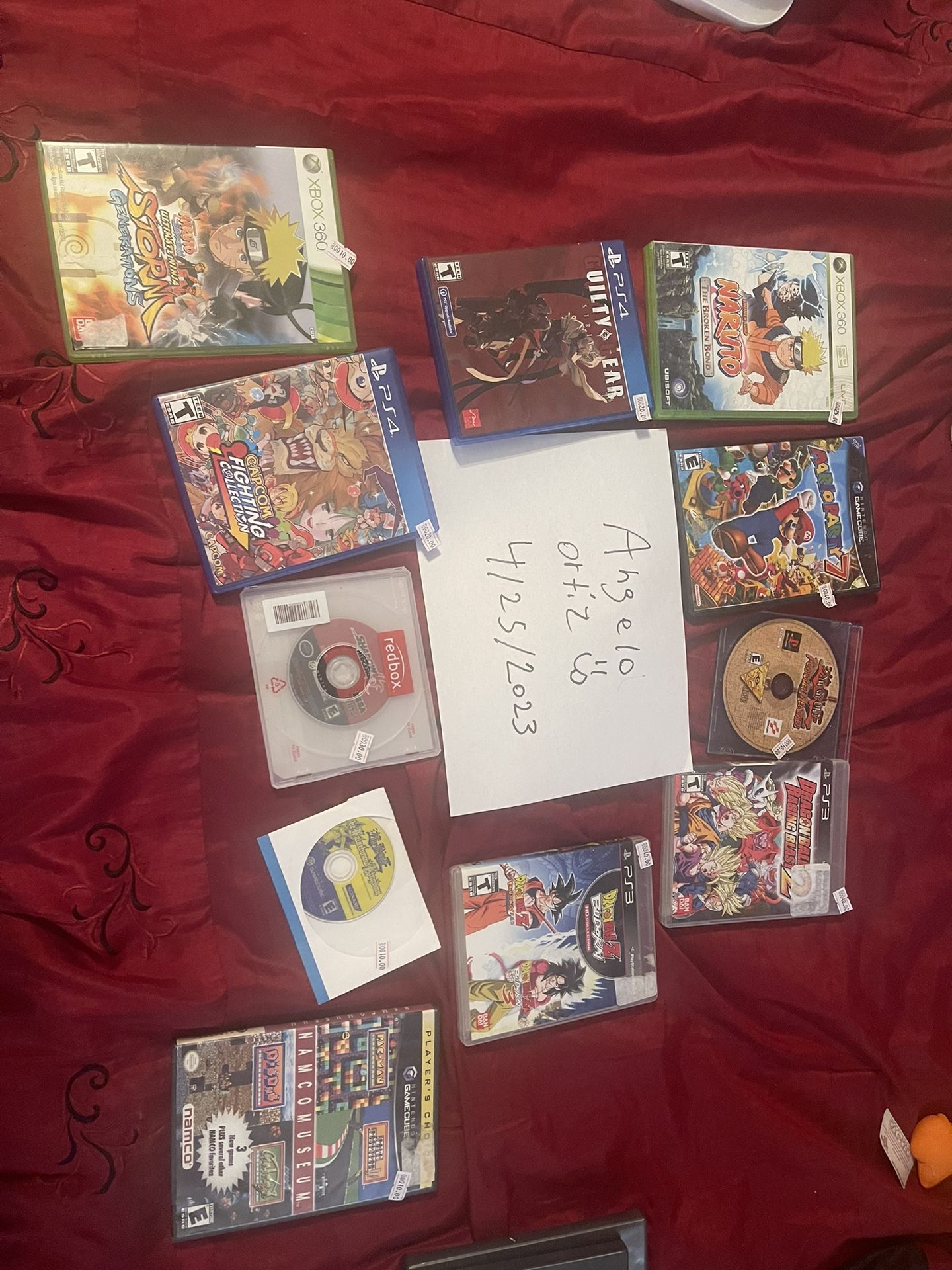 GameCube Ps4 Xbox 360 And PS3 Games