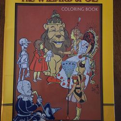 NEW Wizard of Oz Coloring Book!