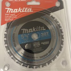 Makita 5 3/8” Carbide Tip Saw Blade General Purpose