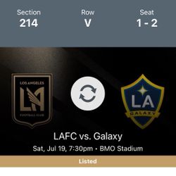 LAFC VS GALAXY