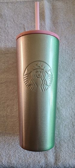 16 Oz Metal Starbucks Tumbler