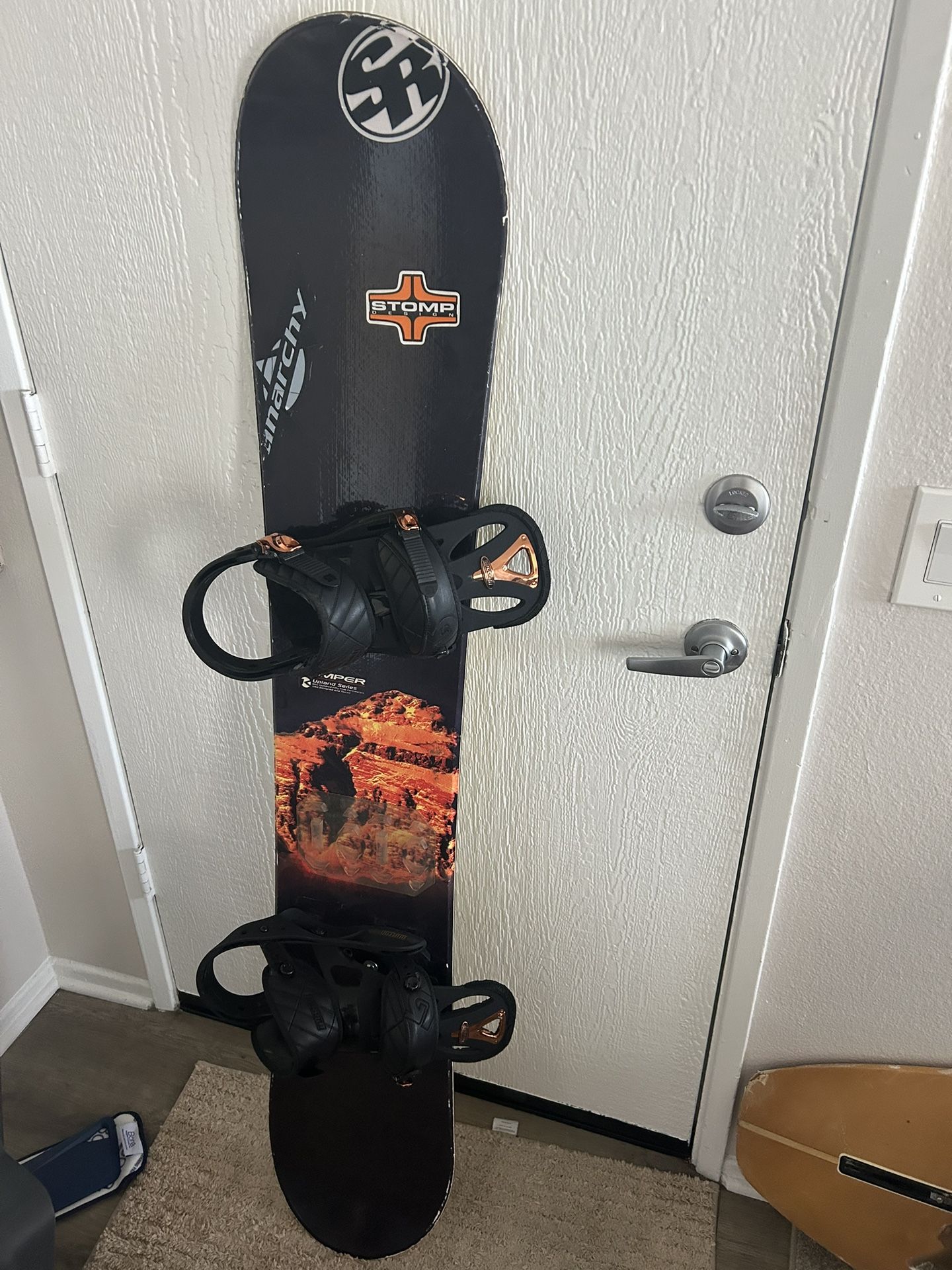 Snowboard +bag