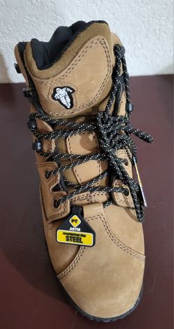 MICHELIN XPX763 Work Boots - SIZE 10W Brown - Steel Toe - Brand NEW!