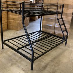 Twin Bed, Full Bed, Twin Full Bunkbed, Twin Full Bunk Bed, Sturdy 