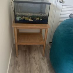 Fish Tank And Table