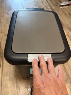 30L Step & Push Trash Can