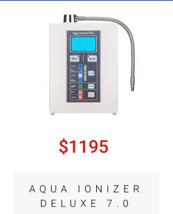 Air Water Life- AQUA IONIZER DELUXE 7.0