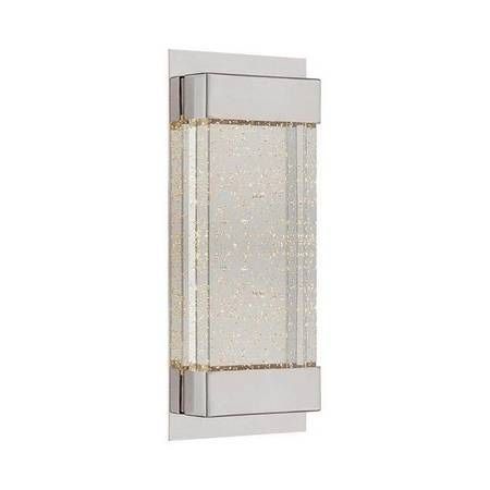 WAC Lighting LED Mythical 13in LED Wall Sconce 3000K Polished Nickel