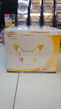 Pokémon 30th Celebration Elite Trainer Box ETB – Sealed