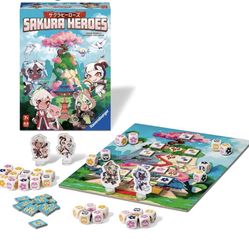 Ravensburger Sakura Heroes – A Fast-Paced Dice Game for Anime Fans Ages 7 and Up