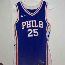 76ers NBA Jersey (size Small)