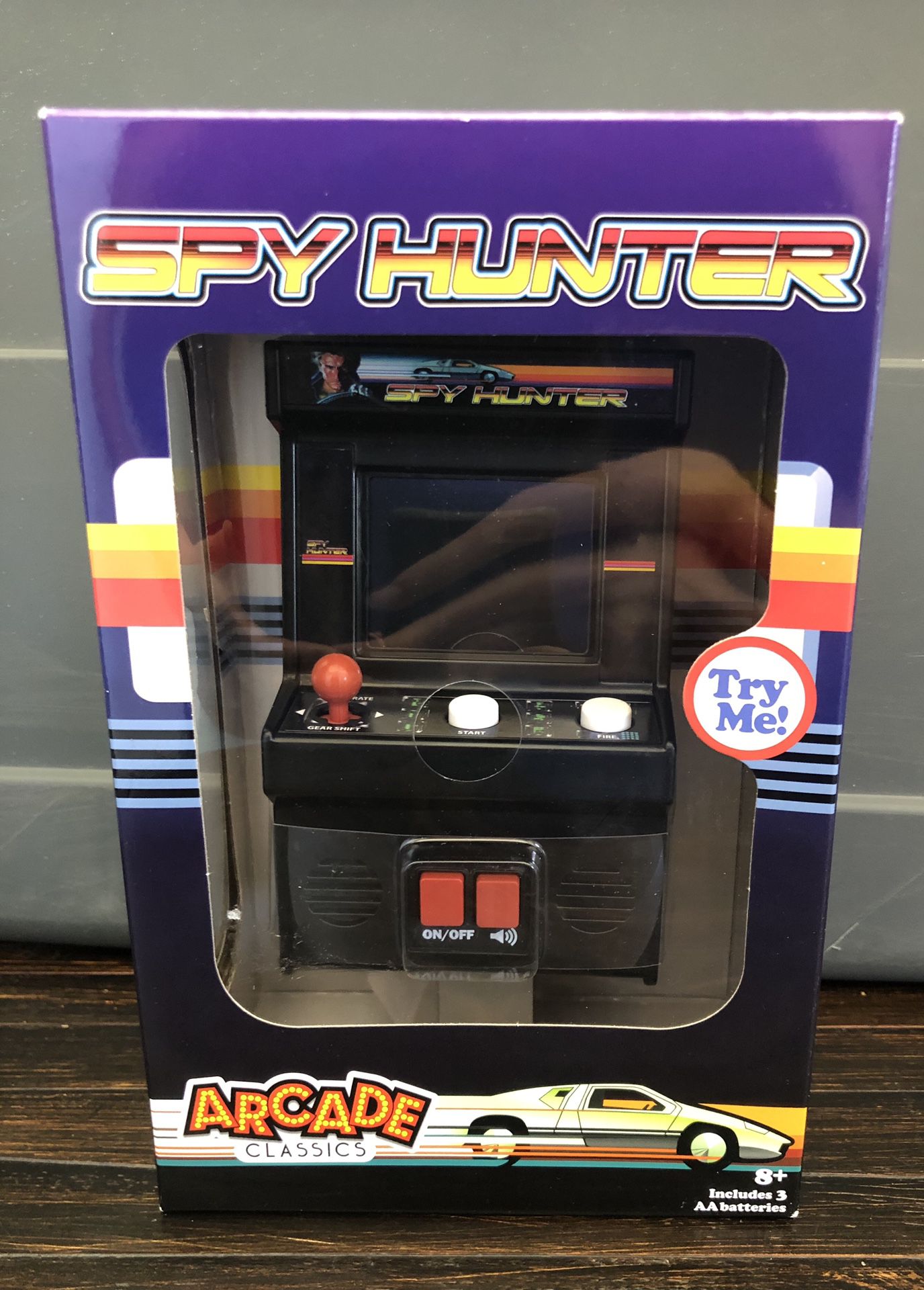 $15 Arcade Classics - Spy Hunter Retro Mini Arcade Game