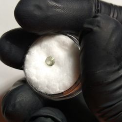 single green sapphire 