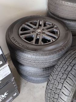 Toyota 18" Rims and Tires