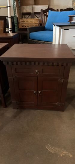Nightstand mahogany
