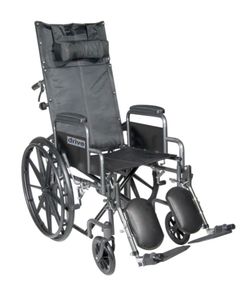 DRIVE MEDICAL SSP16RBDDA SILVER SPORT RECLINING WHEELCHAIR