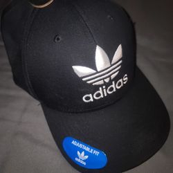 Adidas Classic Hat Ball Cap Adjustable Black NWT