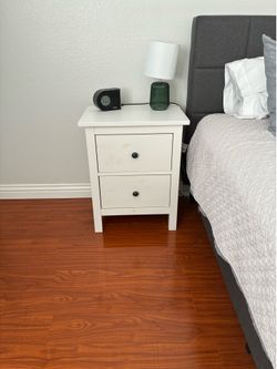 White side table