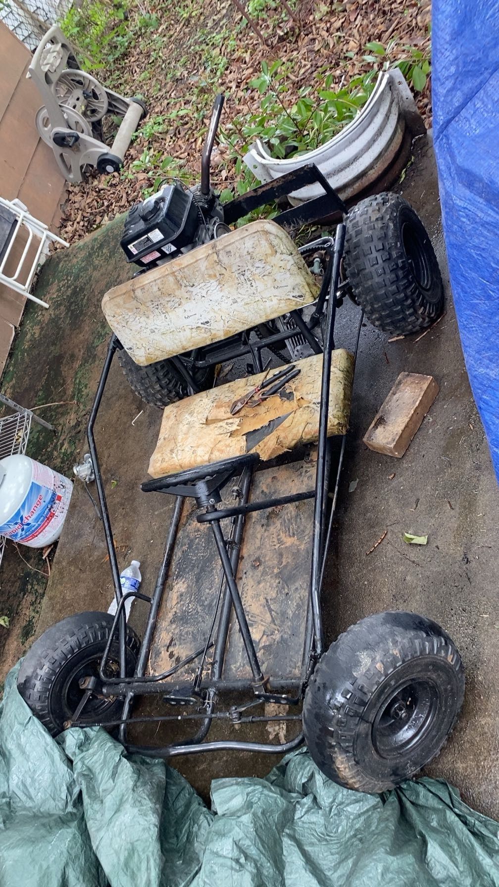 Go cart Starts First Pull 212 But Its Tuned