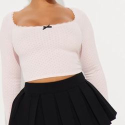 ♡Large pink long sleeve top