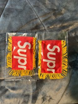 Supreme Dashboard Flag Set of Two