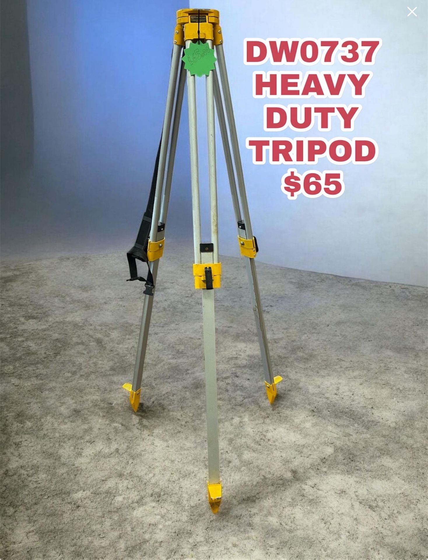 DW0737 HEAVY DUTY TRIPOD GOOD CONDITION