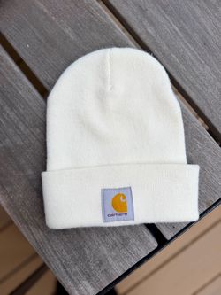 Carhartt White Beanie