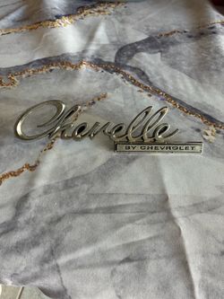 1970 Chevelle SS Rear Trunk Lid Emblem