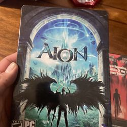 Aion (PC DVD-Rom, 2009, 2-Discs) Steelbook Edition Complete w/Game manual CIB