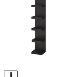 Black Shelf With Mount- 65$ With Light