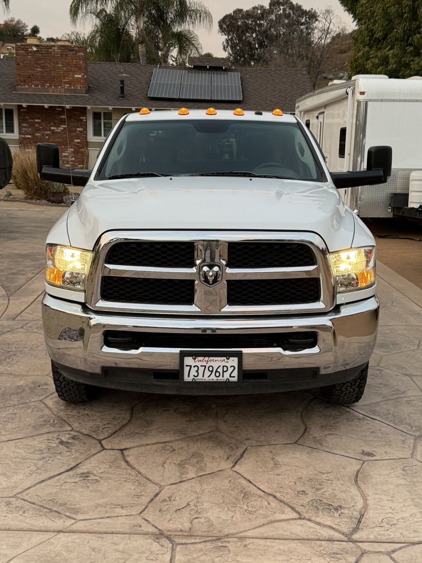 2018 Ram Tradesman 4x4 Dually 3500 Crew Cab 8 ft bed.