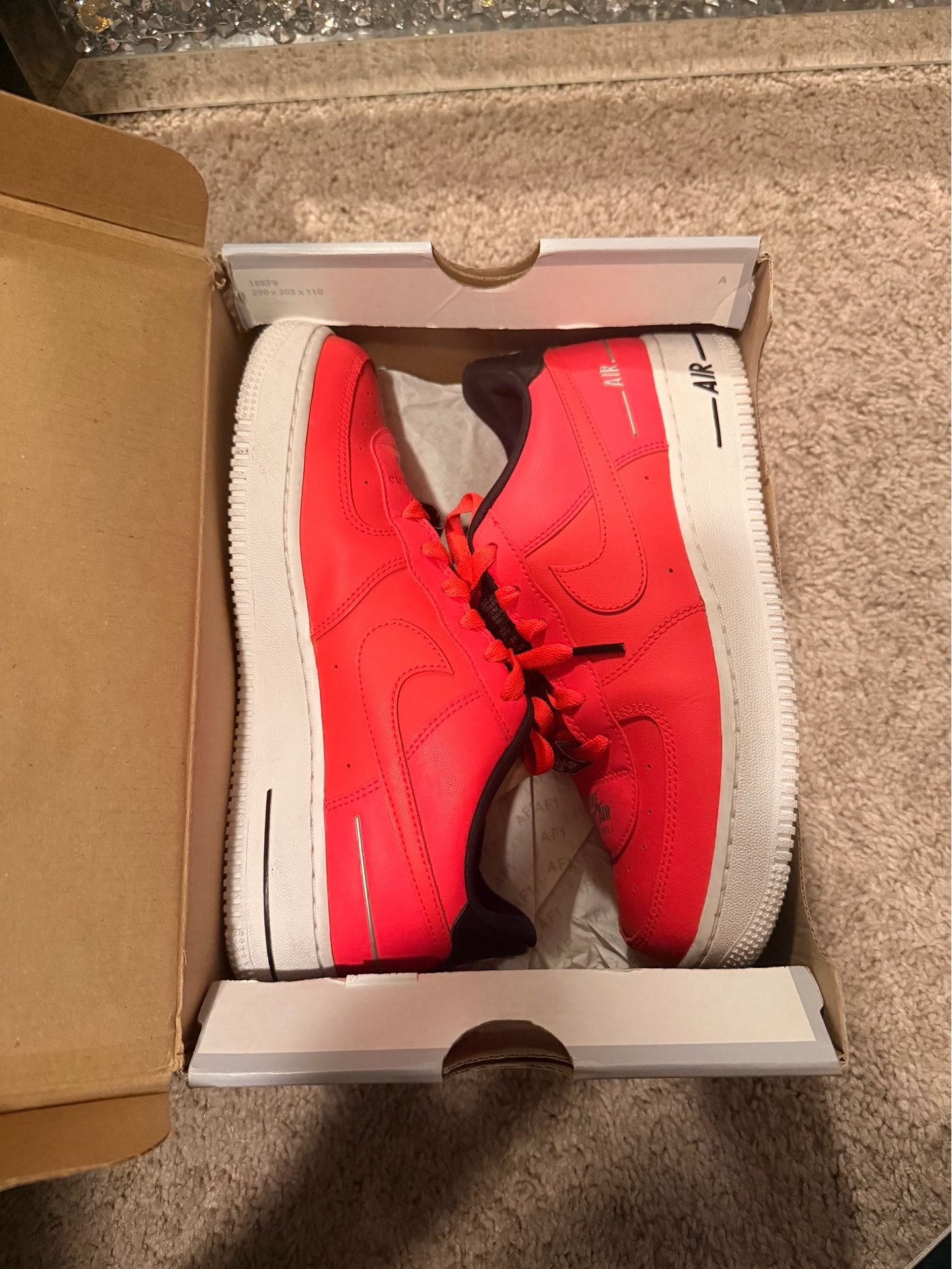 Air Force one size 7y