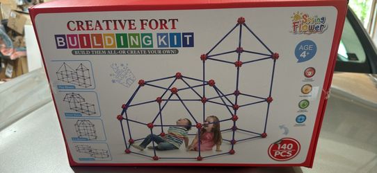 Fort Building Kit for Kids,STEM Construction Toys, Christmas & Birthday Gift for 5 6 7 8 9 10 11 12age