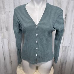 Green Blouse Long Sleeve 