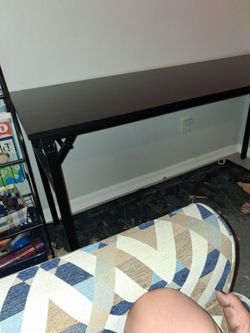 Metal folding table