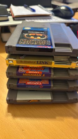 NES Nintendo game lot Mega Man 2 & 3