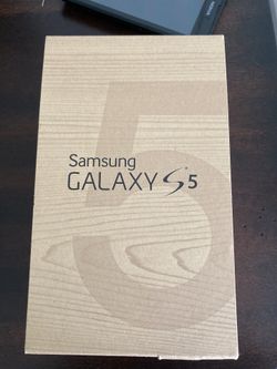 Samsung Galaxy S5 box with a brand new battery