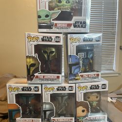 Mandalorian 6-piece Funko Pop Collection Set