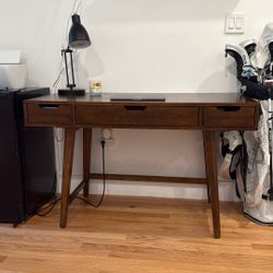 Mid Century Desk 48hx24w