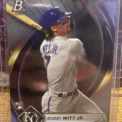 Bobby Witt Jr. Bowman Platinum RC