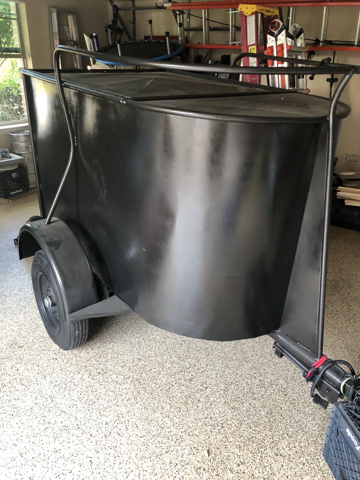 5 Foot Covered Utility Trailer
